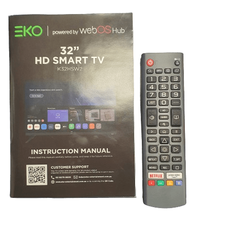 EKO 32”  K32HSW2 WebOS TV – with Remote *PICK UP ONLY* (MR1343616)
