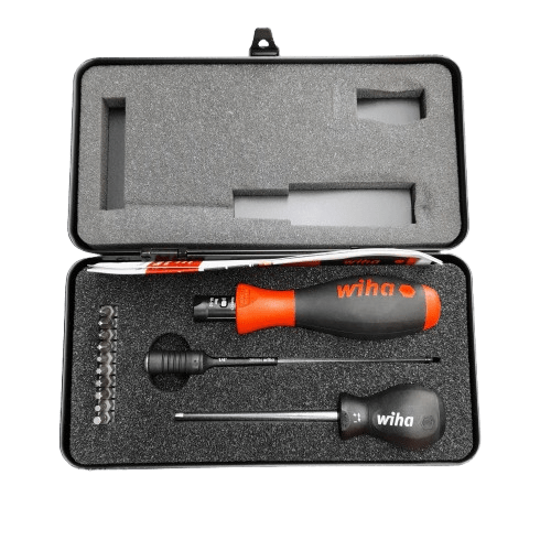 Wiha TorqueVario-S Adjustable Torque Screwdriver Set Like New