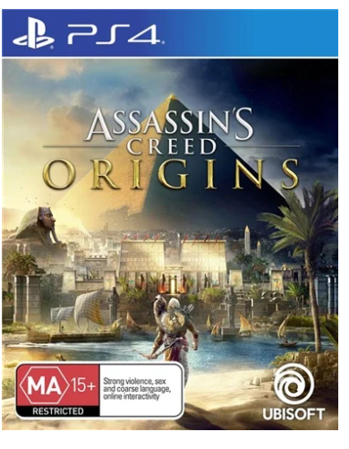 Assassins Creed : Origins Playstation 4 Game – Very Good With Manual