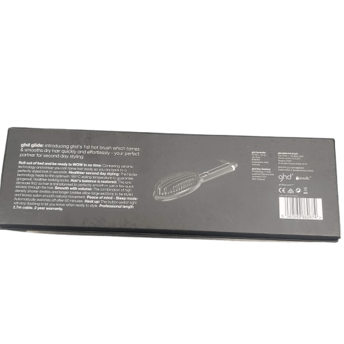 GHD Glide Hair Straightener Hot Brush, Black, Good Condition, With Box (No Internal Packaging)