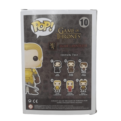 Funko Pop! Game of Thrones Jaime Lannister #10 (In Box)