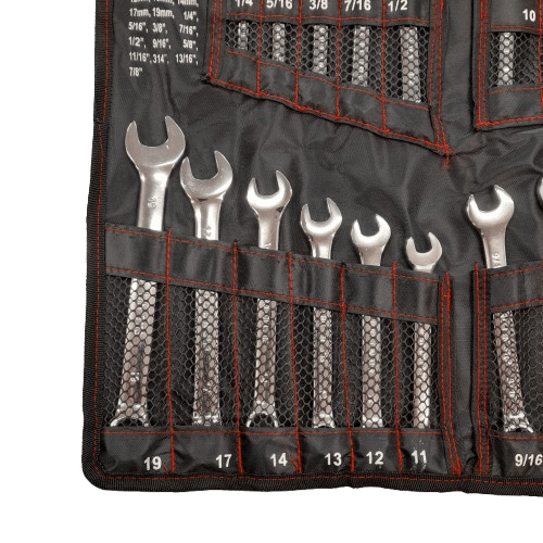ToolPRO 22 Piece Combination Spanner Set – Metric & SAE (MR 1343701)