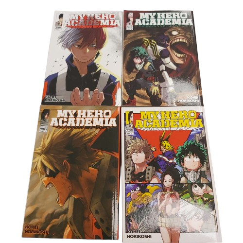 My Hero Academia Manga Series Volumes 1-16, Some Wear Shown In Photos (CP 1344706)