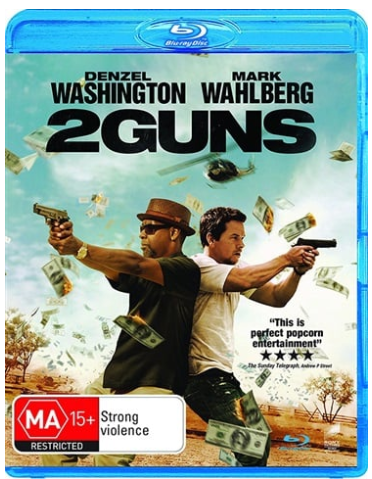 2 Guns Blu ray/ Ultraviolet – Very Good Condition