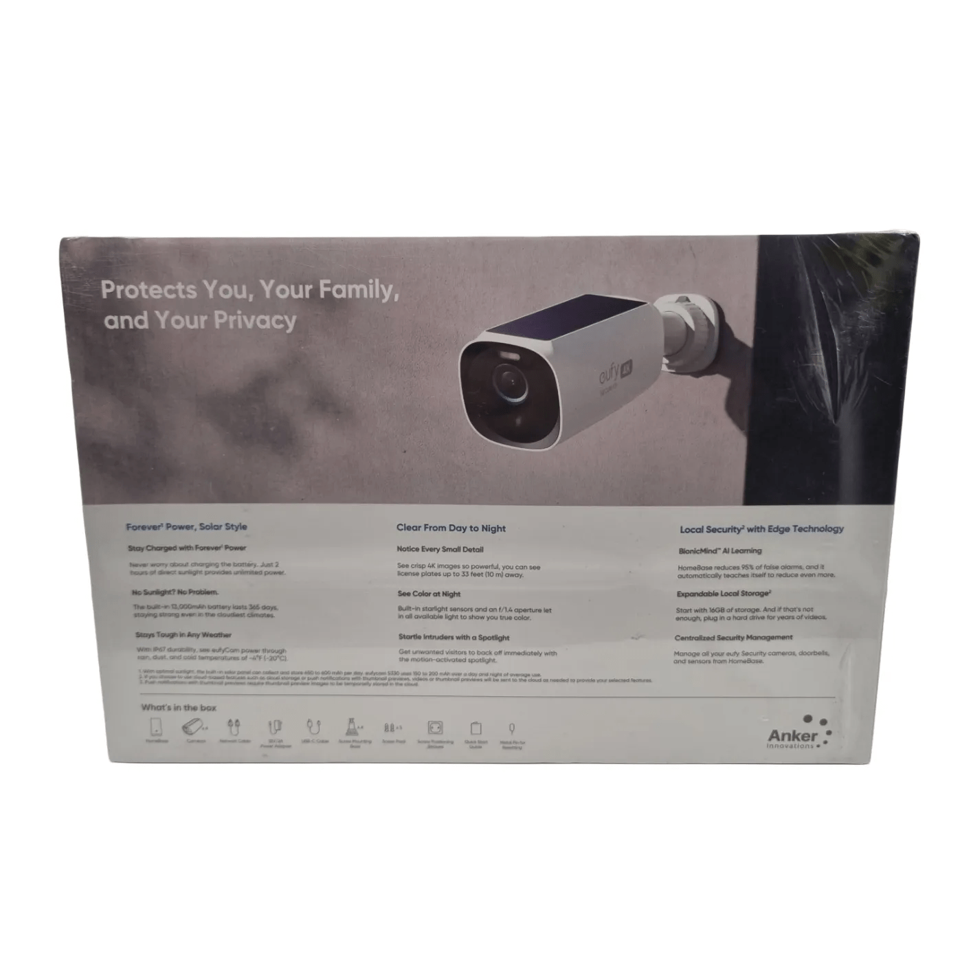 Eufy Security Camera Set S330 4 Camera Kit – WR 1354450