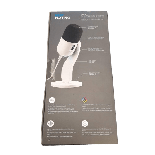 Logitech G Yeti GX Dynamic RGB Gaming Mic with LIGHTSYNC (White)