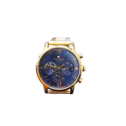 Mens Gold/Blue Tommy Hilfiger Watch TH.432.1.34.3104 – Ticking (CP-1344941)