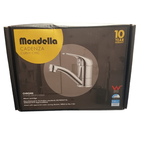 Mondella Mixer 40mm Cartridge Chrome Finish With Box (MR)