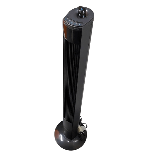 **LOCAL PICK UP ONLY** Kambrook KFA839 116cm Arctic LED Display Tower Fan. Black, With Remote – Crack In Base **LOCAL PICK UP ONLY**  (NA 1353739)