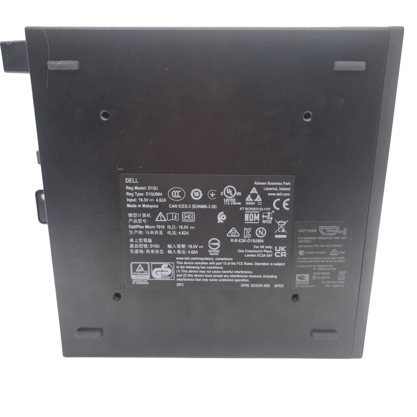 Dell Desktop Computer OptiPlex Micro 7010 with Charger (WR1333987)