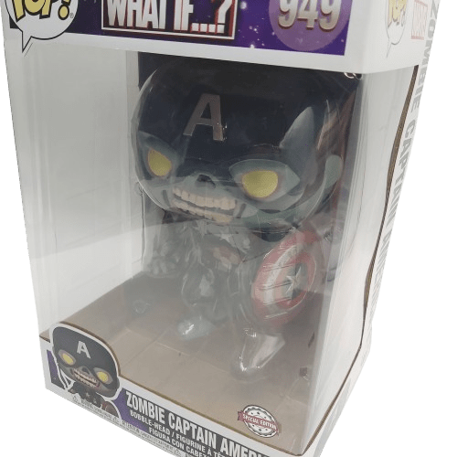 What If – Zombie Captain America 25cm(10″) Pop! Vinyl Figure #949