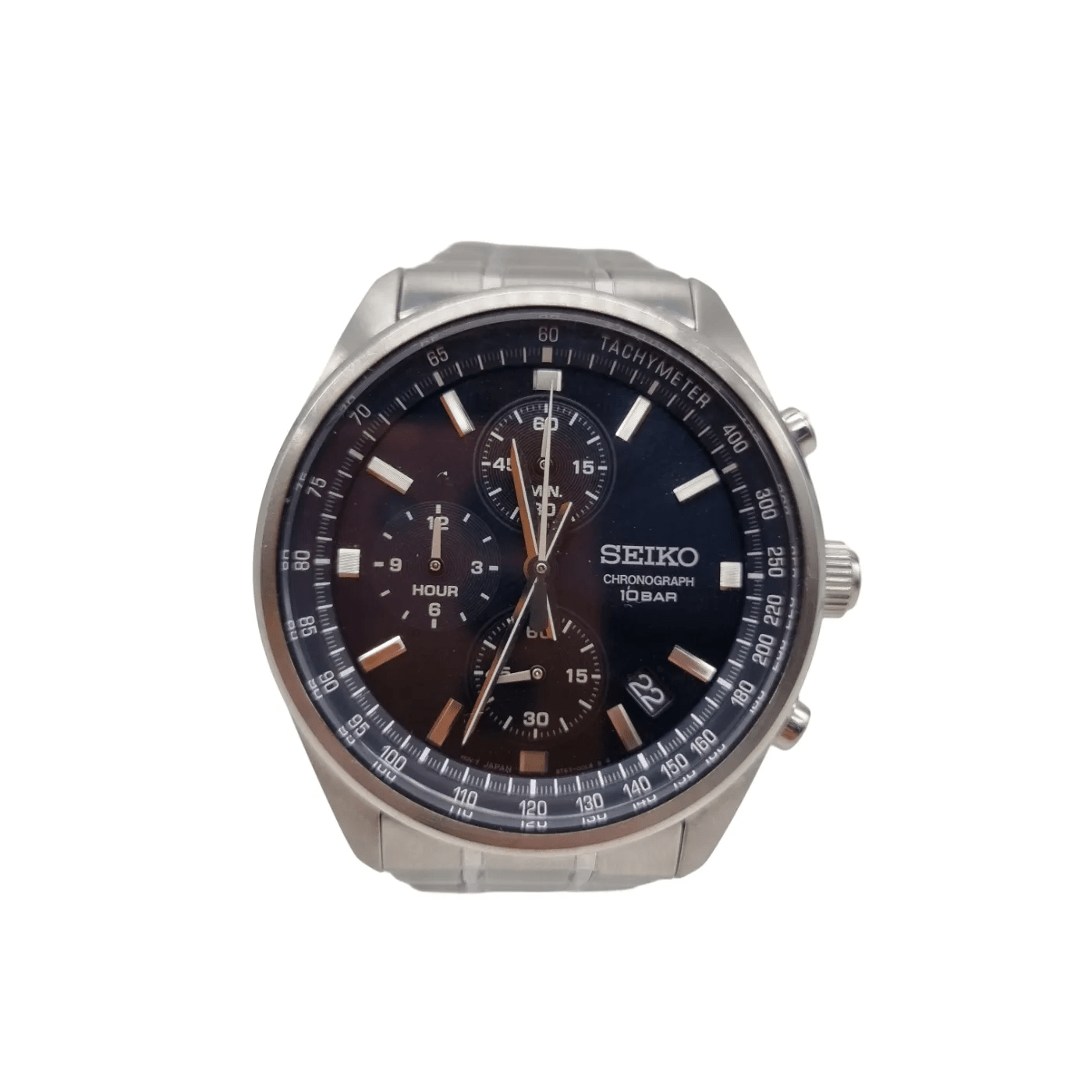 Seiko Chronograph Quartz Blue Dial Men’s Watch (SSB377)