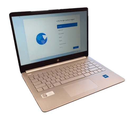 HP Laptop 14S-DQ3132TU – Intel Celeron N4500, 4GB RAM, 128GB HDD, Windows 11 Home in S Mode, with Charger