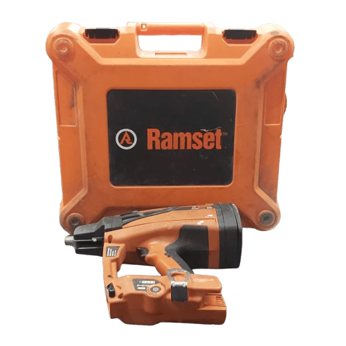 Ramset Nail Gun Trakfast 800, Good Condition, With Case, Charger, 2x Batteries, Magazine
