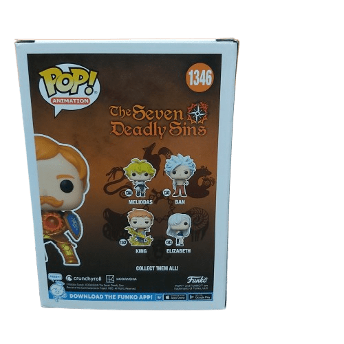 Funko Pop Escanor The Seven Deadly Sin Number 1346 Good Condition (CP1344602)