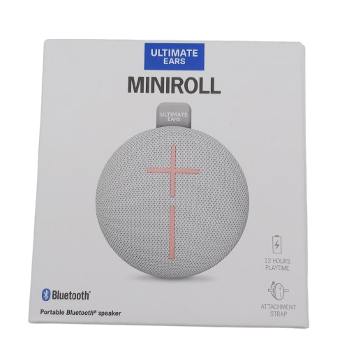 Ultimate Ears Miniroll Bluetooth Portable Speaker Grey – Like New In Box  (CP-1345988)