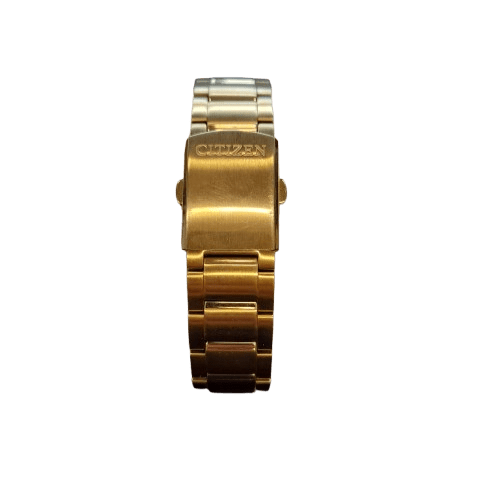 Men’s Citizen BM6972-73E Watch, Analogue, Gold, Excellent Condition, With Box, Cushion + Spare Links