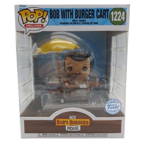 Bob With Burger cart Bobs Burgers The Movie Number 1224 (CP1353364)