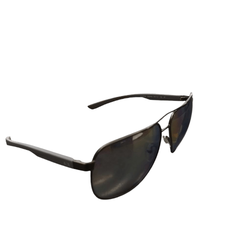 Sunglasses Men’s Armani Exchange AX2047S Matte Grey with Silver Lenses Polarized, Light Wear, No Case