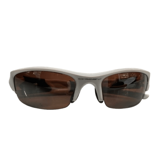 Oakley Flak Sunglasses With Case- White (NG1350210)
