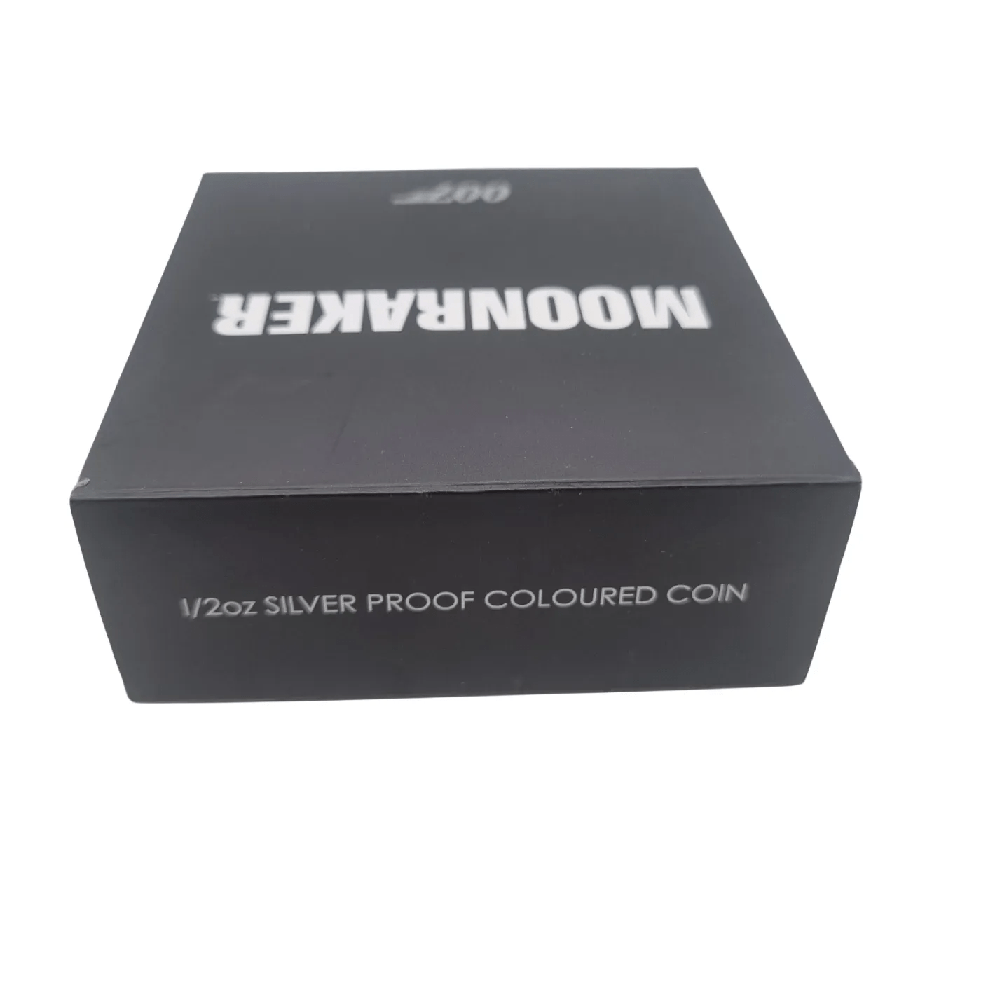 Moonraker 1/2 oz Silver Proof Coloured Coin – Perth Mint Australia – Official James Bond 007 Collectible