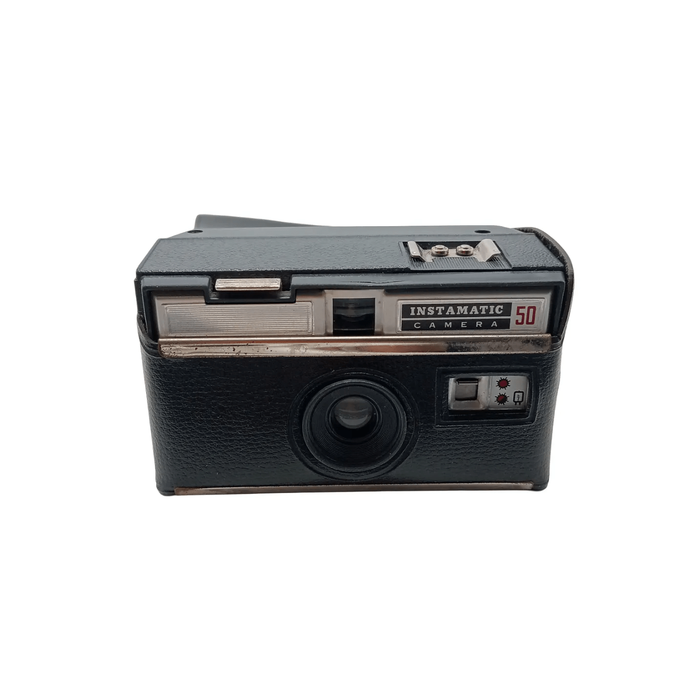 Kodak Instamatic 50 Film Camera – Black with Case  (WR 1353307)
