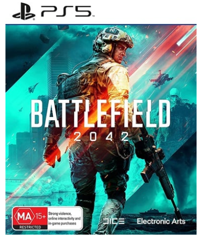 Sony PS5 Game Battle Field 2042 – Good  Condtion WIth Manual