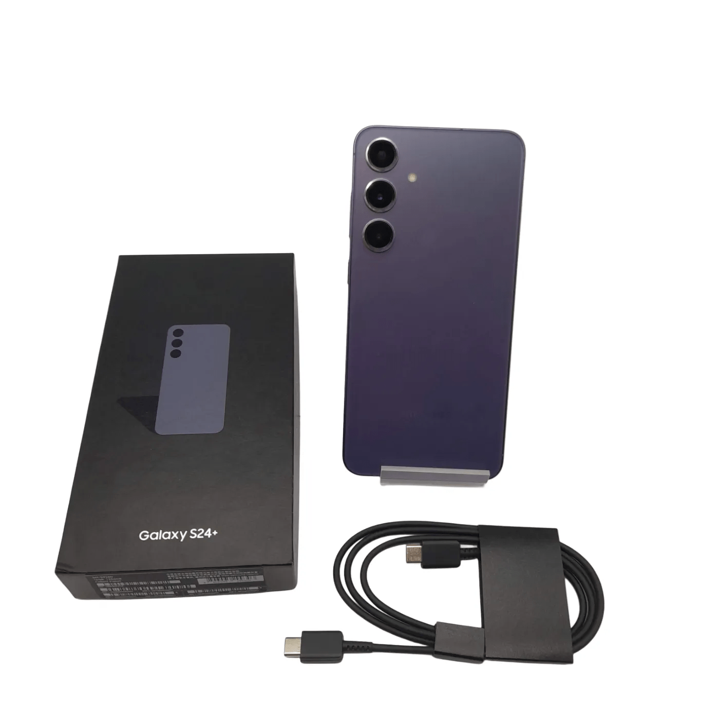Samsung Galaxy S24+ 256GB Mobile Phone (SM-S9260 : Cobalt Violet) +Box +USB