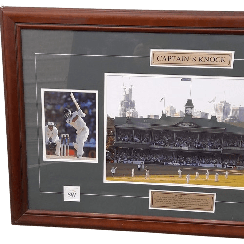 Steve Waugh Captains Knock Pitcure In Frame Jan 2003 (GE)