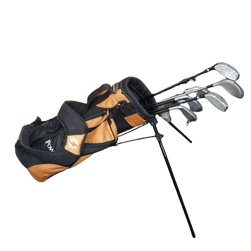 Powerbilt Golf Set- 7 Clubs, Bag, GolfBalls & Tees **PICK UP ONLY**
