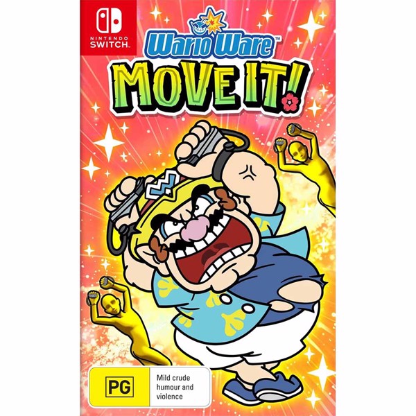 Wario Ware : Move It Nintendo Switch Game – No Case