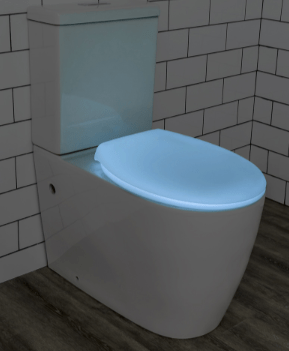 Evekare Toilet Seat Glow In The dark Blue Colour