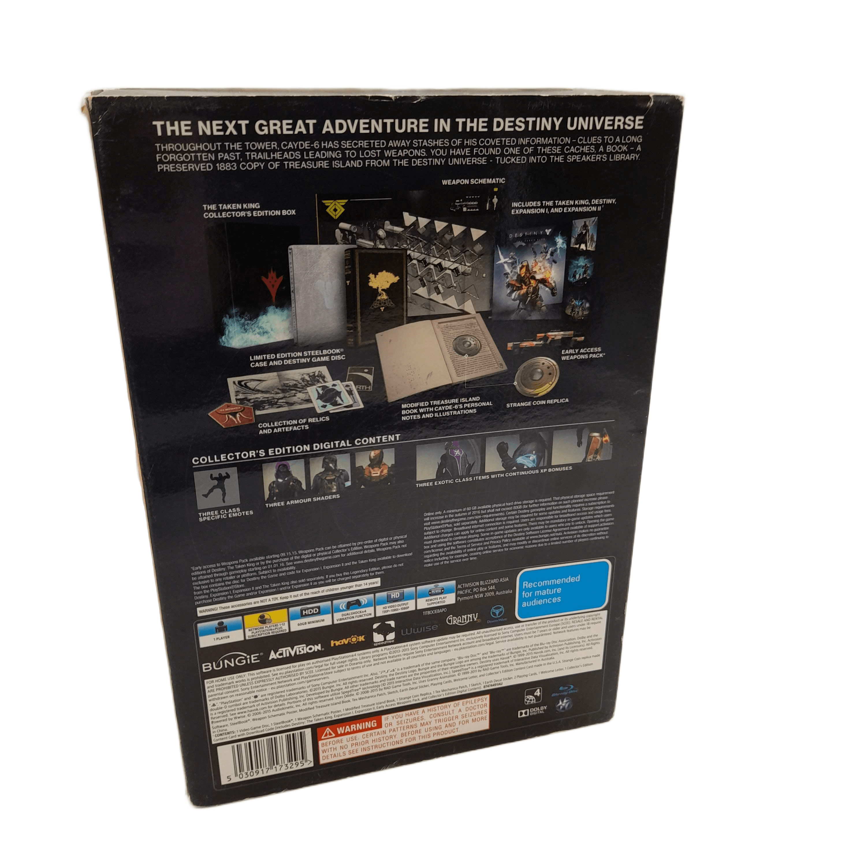 Destiny: The Taken King – Collector’s Edition for PS4  (WL)