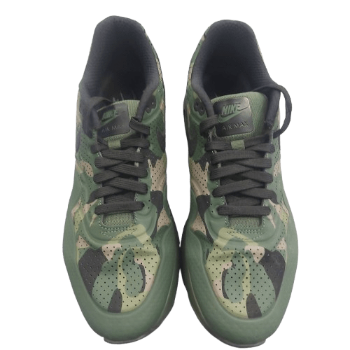 Men’s Nike Air Max 1 Ultra Moir, Size US10/UK9/EUR44, Camo Black/Green, Excellent Condition, With Box