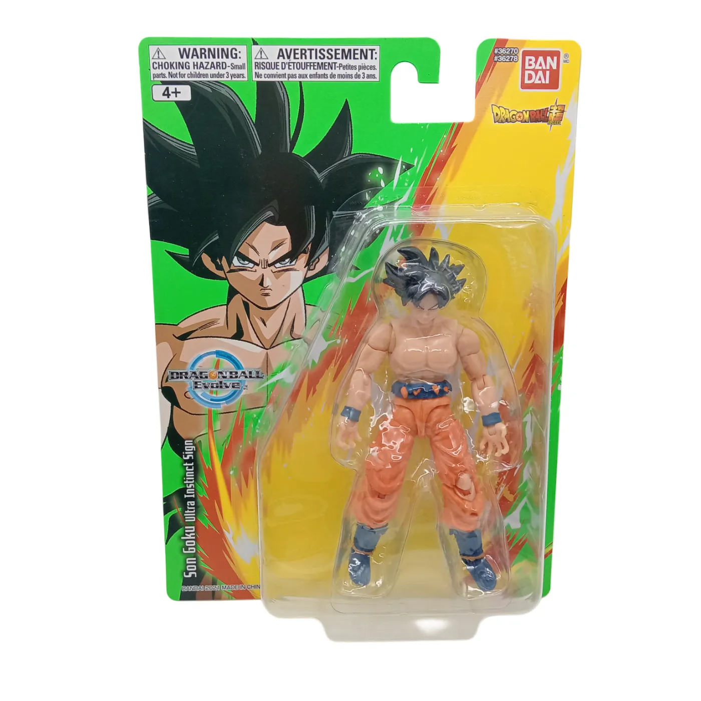 Bandai Dragon Ball Super – Son Goku Ultra Instinct Sign Figurine (Original Packaging)
