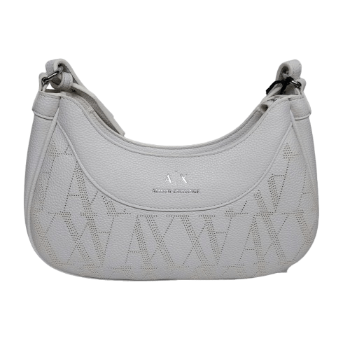 Armani Exchange XW000925 Wave Messenger Bag White Like New (MR)