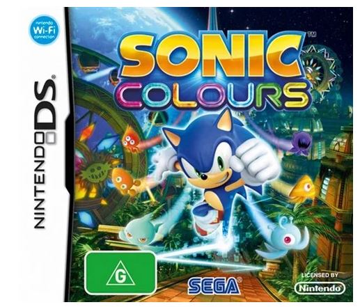 Nintendo DS Sonic Colours Very Good Condition, CARTRIDGE ONLY NO CASE OR MANUAL