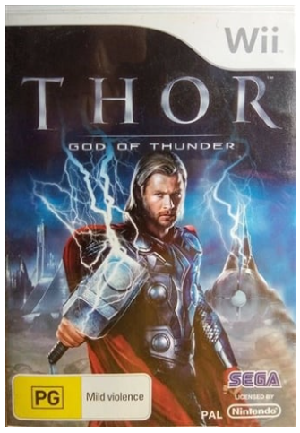 Thor God Of Thunder Wii Game Good Condition With Manual