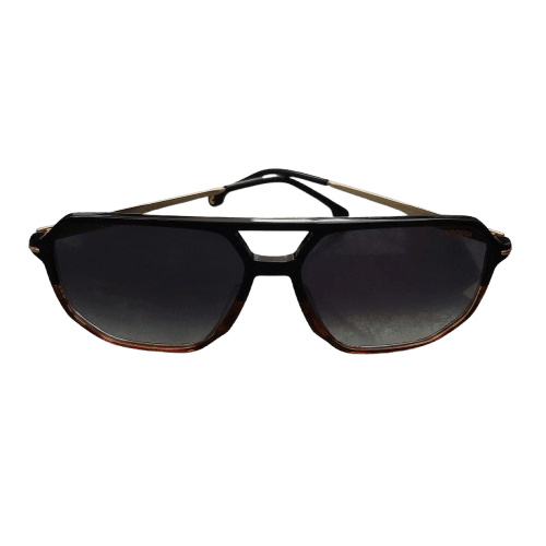 Men’s Carrera WR79K Aviator Sunglasses, 145-59-15, Black/Gold, Excellent Condition With Case + Cleaning Cloth (CP 1346476)