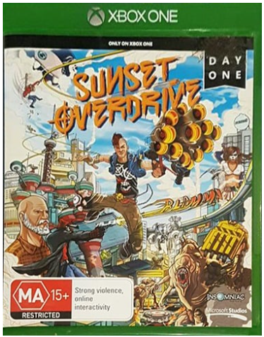 Sunset Overdrive Xbox One Game Good Condition No Manual