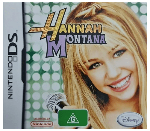 Hannah Montanna Nintendo Ds Game Good Condition With Manual