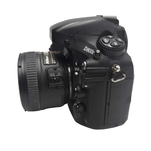 Nikon DSLR Camera D800E, Good Condition, With AF-S Nikkor 50mm 1:1.8G Lens, 2x Batteries, Bag + Charger (NA 1359917)