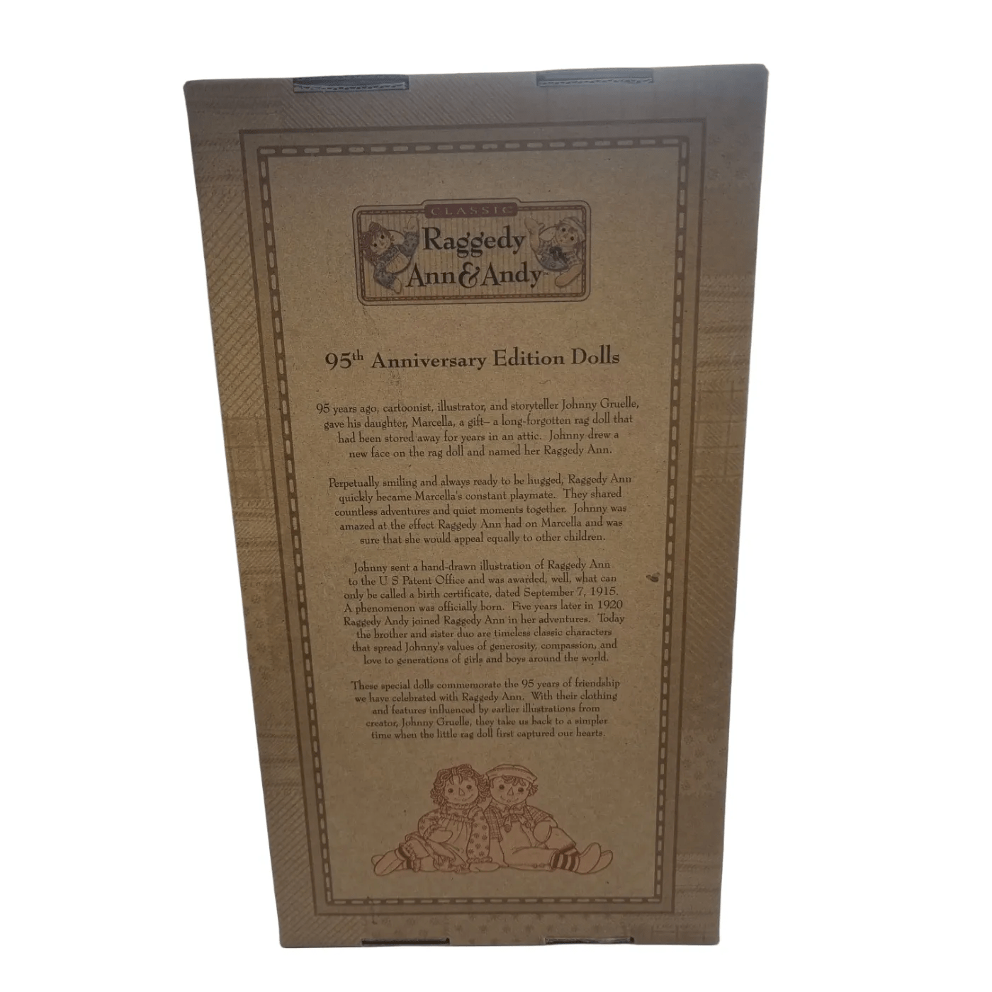 Raggedy Ann & Andy Dolls – 95th Anniversary Edition (WR1343263)