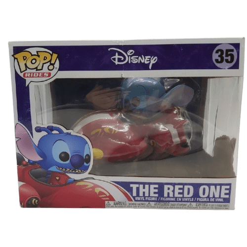 Disney Stitch: The Red Ones Pop Rides Good Condition In Box Some Marks On Box (CP-1353365)