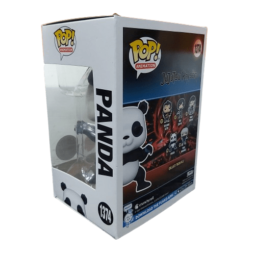 Funko Pop Panda Jujusti kaisen Number 1374 Flocked Good Condition (WR 1344605)