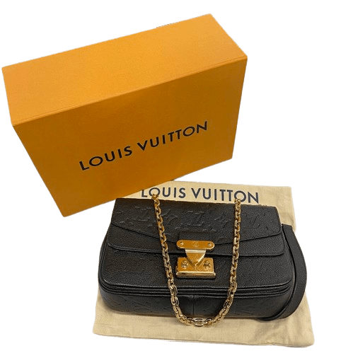 Genuine Louis Vuitton Marceau Shoulder Bag – M46200 Monogram Empreinte Leather – Authentication Cert Included.