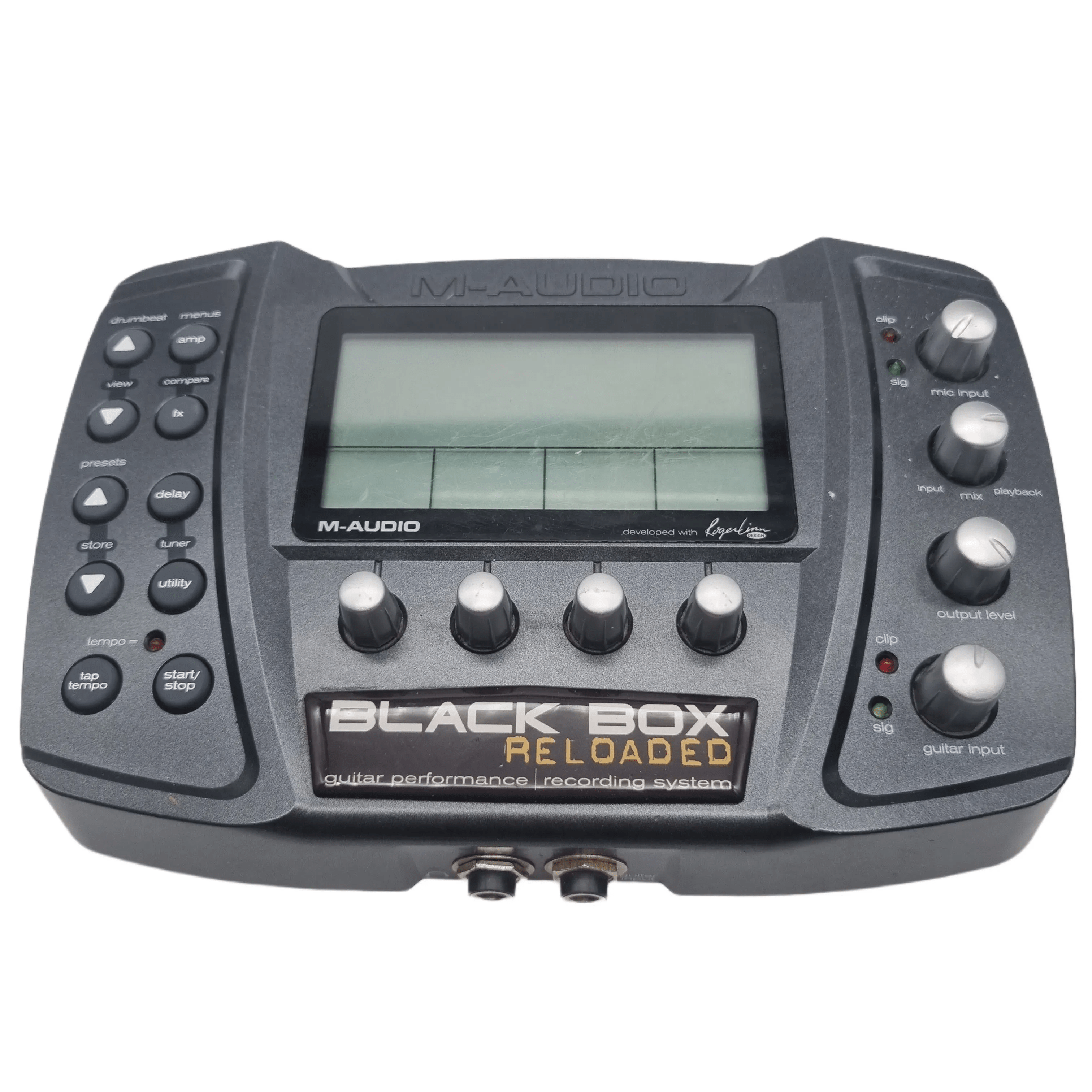 M-Audio Black Box Guitar Processor & USB Audio Interface + Power
