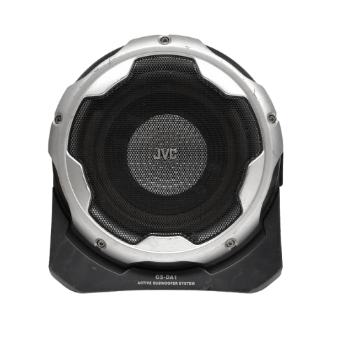 JVC Compact 8″ Powered Subwoofer System with Built In 170 Watt Amplifier