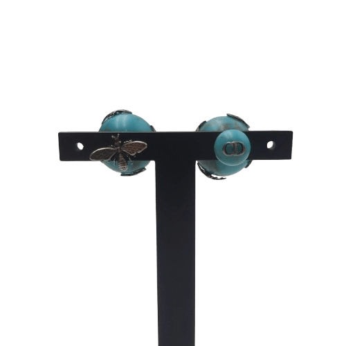Christian Dior Turquoise Mise en Dior Tribales Earrings