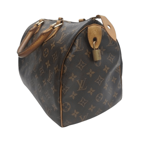Louis Vuitton Speedy 30 Bag – Monogram Canvas – Verified with Entrupy Certificate
